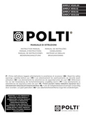 Polti SIMPLY VS20.20 Bedienungsanleitung