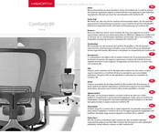 haworth Comforto 89 Bedienungsanleitung
