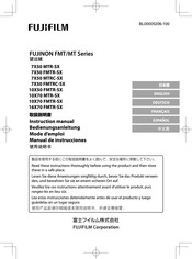 FujiFilm FUJINON 10X70 MTR-SX Bedienungsanleitung
