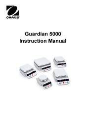 OHAUS Guardian 5000 Bedienungsanleitung
