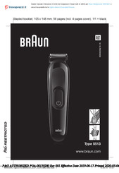 Braun MGK 3221 Bedienungsanleitung
