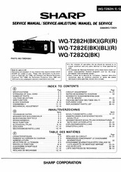 Sharp WQ-T282EBL Serviceanleitung