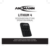 ANSMANN LITHIUM 4 Bedienungsanleitung