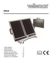 Velleman SOL8 Bedienungsanleitung