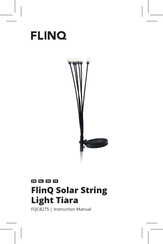 FLINQ Solar String Light Tiara Bedienungsanleitung