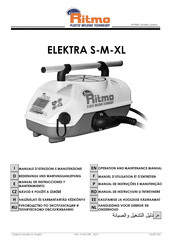 Ritmo ELEKTRA S Bedienungs- Und Wartungsanleitung