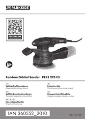 Parkside 360552 2010 Originalbetriebsanleitung