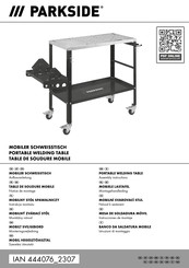 Parkside 444076 2307 Aufbauanleitung