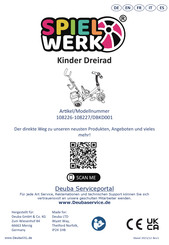 Deuba DBKD001 Bedienungsanleitung