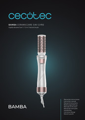 cecotec BAMBA CERAMICCARE 5IN1 GYRO Bedienungsanleitung