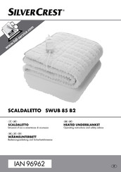 Silvercrest SWUB 85 B2 Bedienungsanleitung Und Sicherheitshinweise