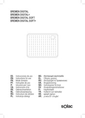 SOLAC BREMEN DIGITAL+ Gebrauchsanleitung