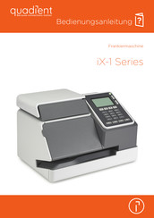 quadient iX-1 Serie Bedienungsanleitung