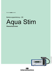 Interacoustics Aqua Stim Bedienungsanleitung
