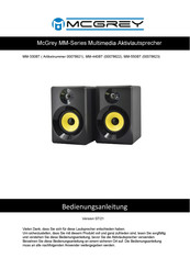 Mcgrey MM Serie Bedienungsanleitung