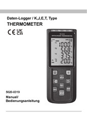 Dostmann Electronic TC 319 Bedienungsanleitung