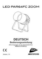 JB Systems B05575 Bedienungsanleitung