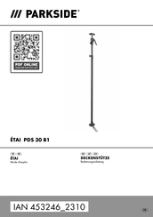 Parkside PDS 30 B1 Bedienungsanleitung