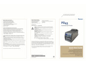 Intermec PD43 Kurzanleitung