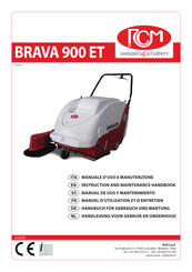 Rcm BRAVA 900 ET Handbuch Für Gebrauch Und Wartung