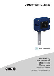 Jumo hydroTRANS S20 Kurzanleitung