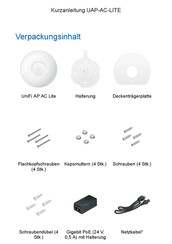 Ubiquiti UAP-AC-LITE Kurzanleitung