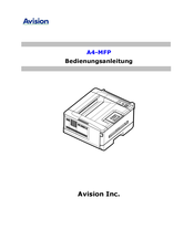 Avision A4-MFP Bedienungsanleitung