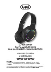 Trevi DJ 12E60 BT Bedienungsanleitung