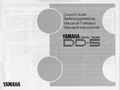 Yamaha DD-5 Bedienungsanleitung