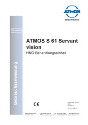 ATMOS S 61 Servant vision Gebrauchsanweisung