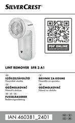 Silvercrest 460381 2401 Bedienungsanleitung