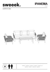 Sweeek. IPANEMA ACRP311LTBG Bedienungsanleitung
