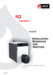 Acv N2 Condens Installation, Bedienung Und Wartung