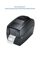 Godex RT200 Benutzerhandbuch