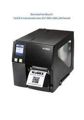 Godex ZX1200i Benutzerhandbuch