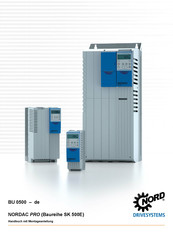 NORD Drivesystems NORDAC PRO SK 515E Handbuch Und Montageanleitung