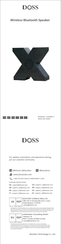 Doss SoundBox X Schnellstartanleitung