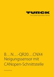 turck B1N360V-QR20-CNX4-2H1150 Betriebsanleitung