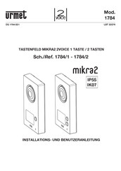 urmet mikra2 Installations- Und Benutzeranleitung