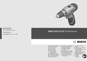 Bosch GSR 10,8 V-LI-2 Professional Originalbetriebsanleitung