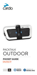 Cardo PACKTALK Bedienungsanleitung