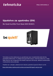 BE QUIET! PURE BASE 600 Bedienungsanleitung