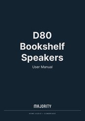 Majority D80 Benutzerhandbuch