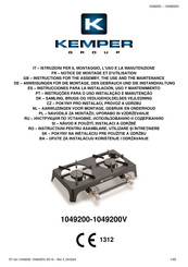 Kemper 1049200V Anweisungen Für Die Montage, Wartung Und Den Gebrauch
