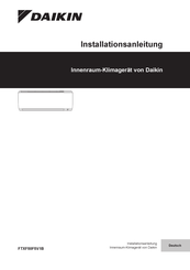 Daikin FTXF50F5V1B Installationsanleitung