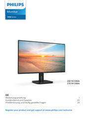 Philips 1000 Serie Bedienungsanleitung