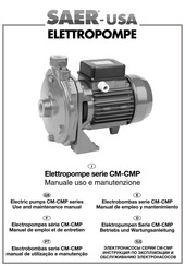 Saer Elettropompe CM Serie Betriebs- Und Wartungsanleitung