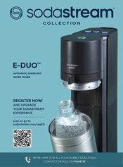 SodaStream E-DUO Bedienungsanleitung