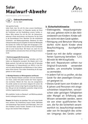 Gardigo 70027 Gebrauchsanweisung
