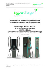 Alpitronic hypercharger HYC 150 Anleitung Zur Verwendung